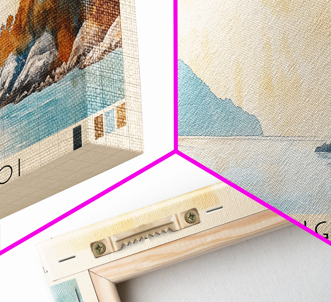 Koh Chang Noi, Thailand Watercolor Print, Vacation Gift, Thailand Wall Art, Beach Painting, Beach Decor, Beach Or Lakehouse Art