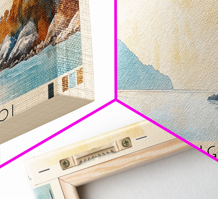 Koh Chang Noi, Thailand Watercolor Print, Vacation Gift, Thailand Wall Art, Beach Painting, Beach Decor, Beach Or Lakehouse Art