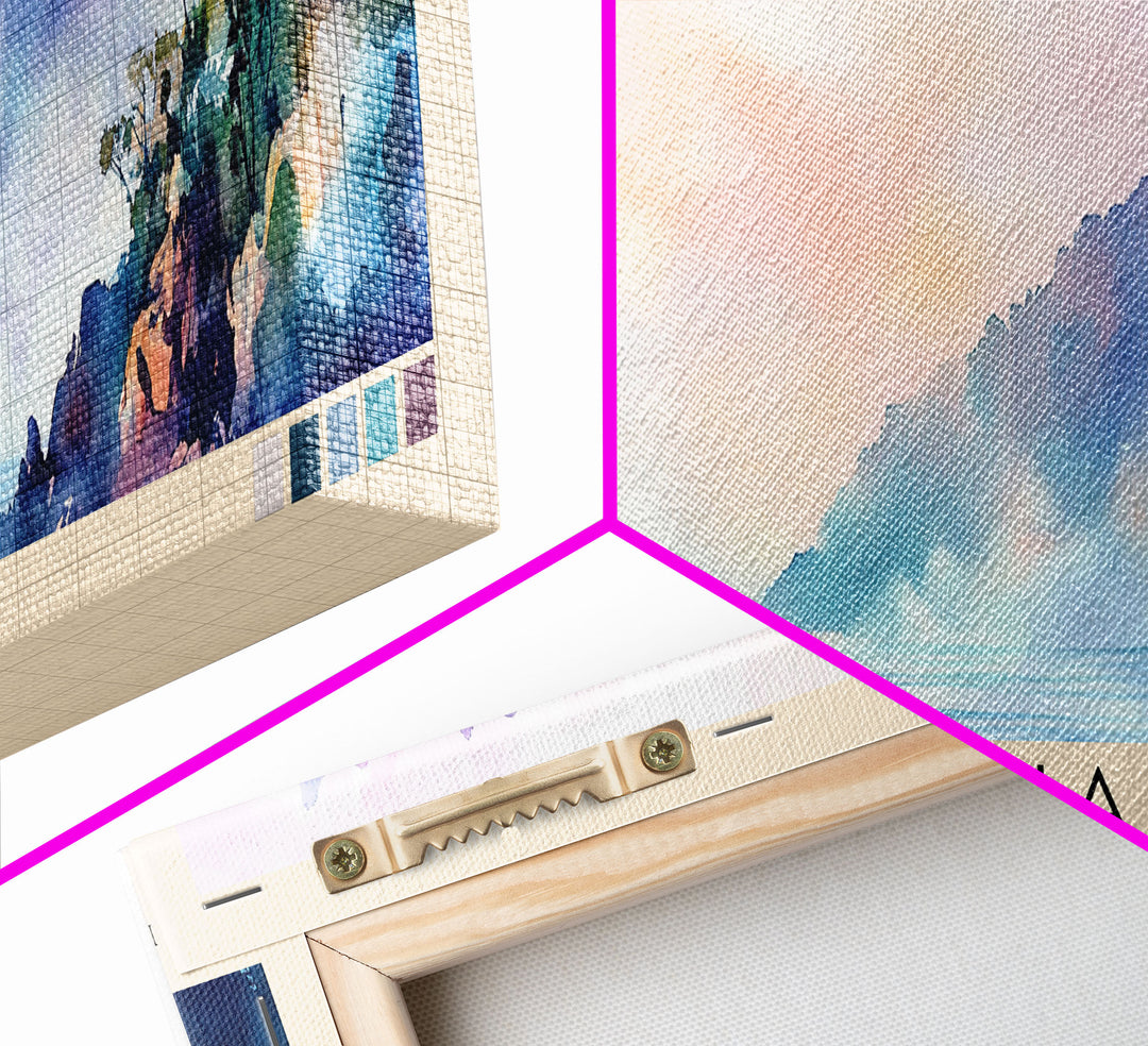 Koh Chang, Thailand Watercolor Print, Vacation Gift, Thailand Wall Art, Vacation Wall Art, Vacatation Memories, Beach Decor, Beach Or Lakehouse Art