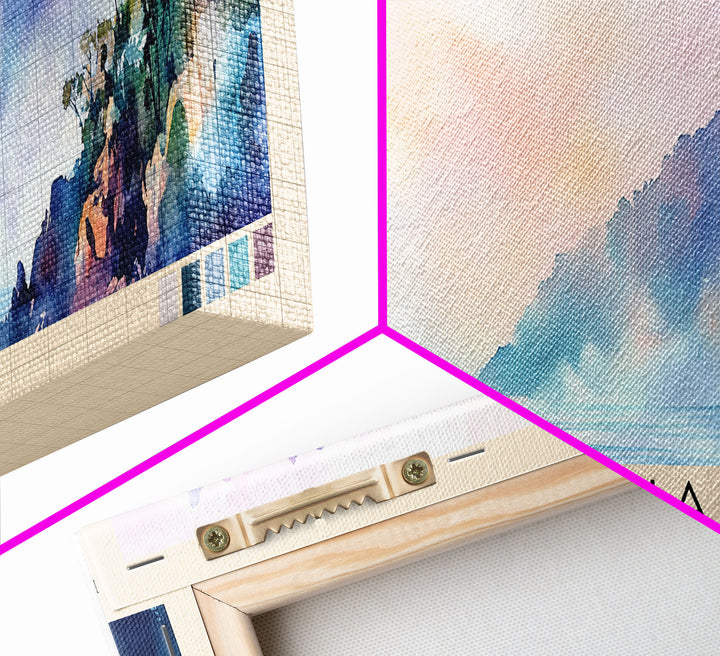 Koh Chang, Thailand Watercolor Print, Vacation Gift, Thailand Wall Art, Vacation Wall Art, Vacatation Memories, Beach Decor, Beach Or Lakehouse Art