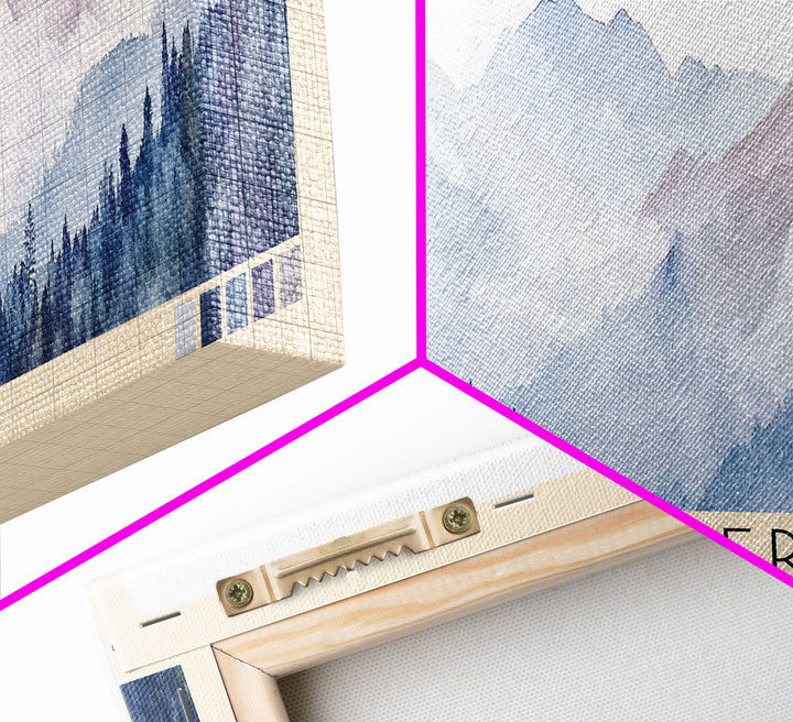 La Lisera, Chile Watercolor Print, Vacation Gift, Chile Wall Art, Beach Painting, Beach Decor, Beach Or Lakehouse Art