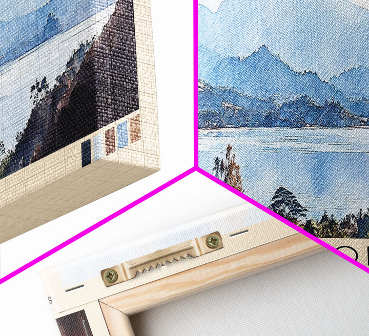 Lombok, Indonesia Watercolor Print, Vacation Gift, Indonesia Wall Art, Beach Painting, Beach Decor, Beach Or Lakehouse Art