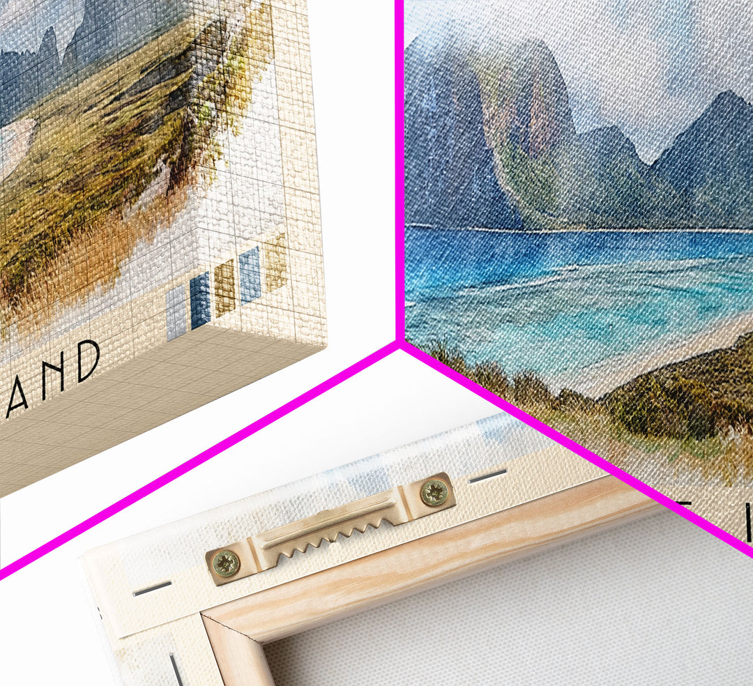 Lord Howe Island, Australia Watercolor Beach Print, Vacation Gift, Australia Wall Art, Beach Painting, Beach Decor, Beach Painting