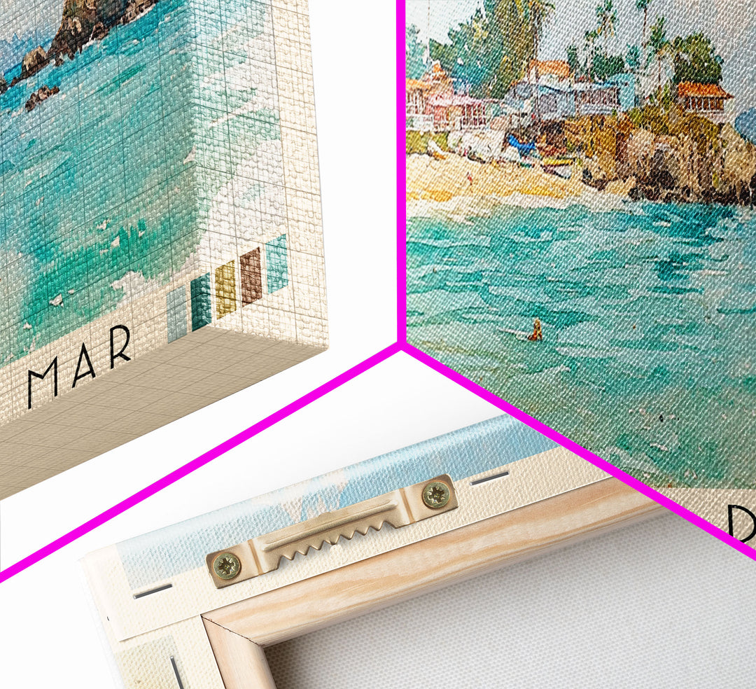 Manzanillo del Mar, Colombia Watercolor Print, Vacation Gift, Colombia Wall Art, Beach Painting, Beach Decor, Beach Or Lakehouse Art