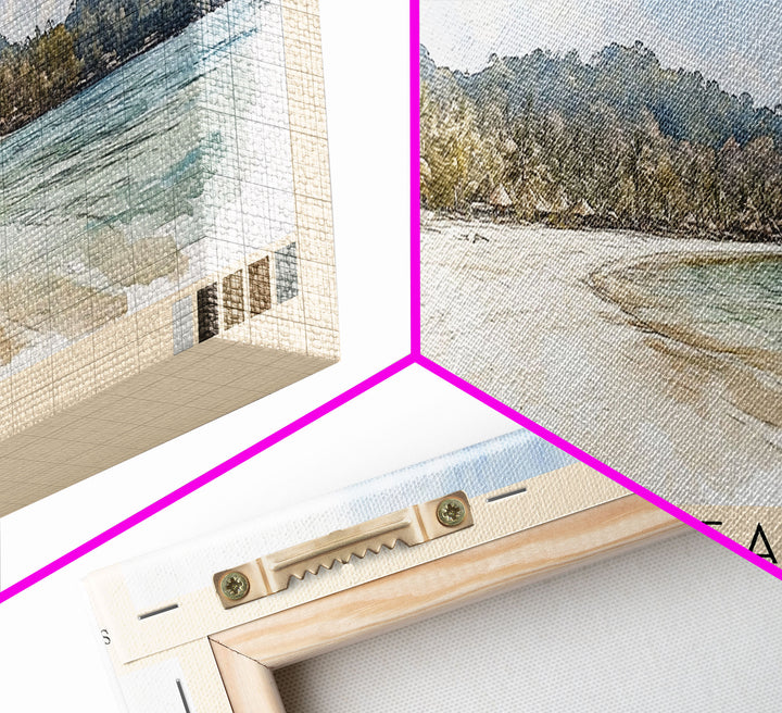 Mawi Beach, Indonesia Watercolor Print, Vacation Gift, Indonesia Wall Art, Beach Painting, Beach Decor, Beach Or Lakehouse Art