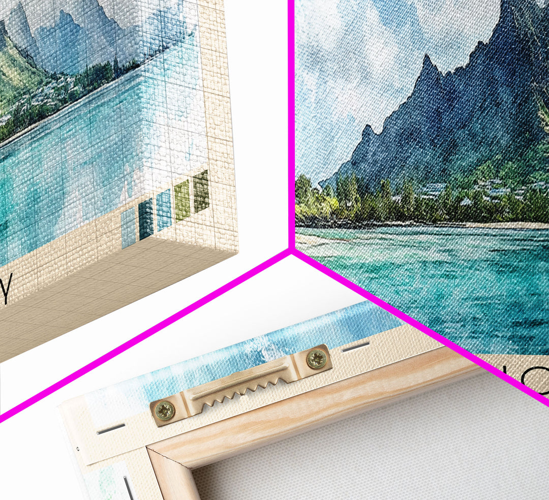 Mont Choisy, Mauritius Watercolor Print, Vacation Gift, Mauritius Wall Art, Beach Painting, Beach Decor, Beach Or Lakehouse Art