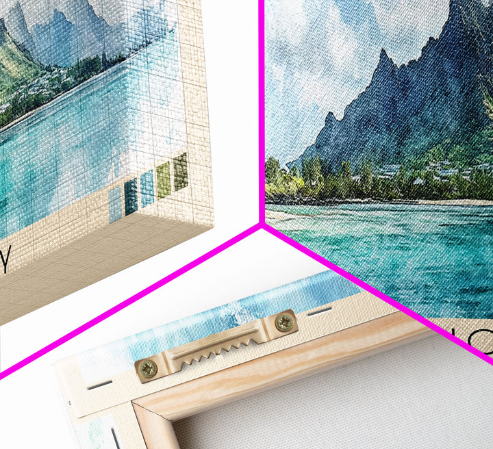 Mont Choisy, Mauritius Watercolor Print, Vacation Gift, Mauritius Wall Art, Beach Painting, Beach Decor, Beach Or Lakehouse Art