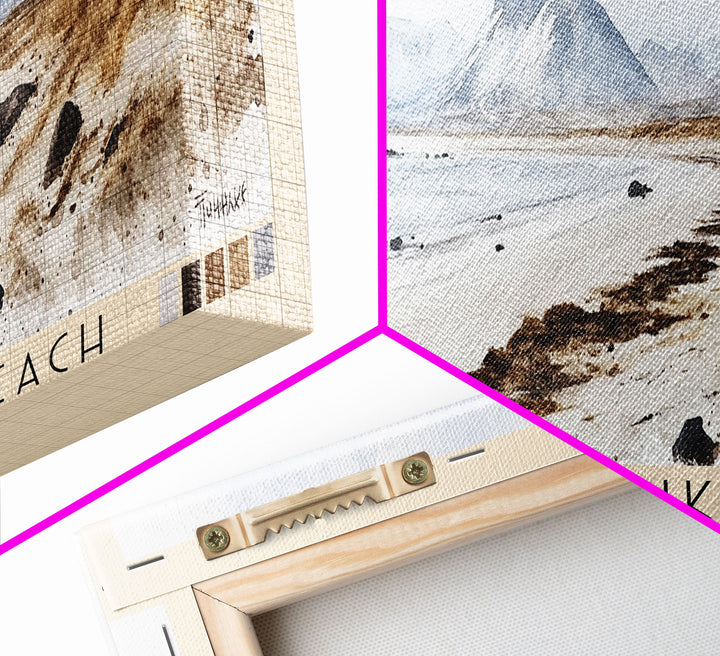 Nautholsvik Beach, Iceland Watercolor Print, Vacation Gift, Iceland Wall Art, Vacation Wall Art, Vacatation Memories, Beach Decor, Beach Or Lakehouse Art