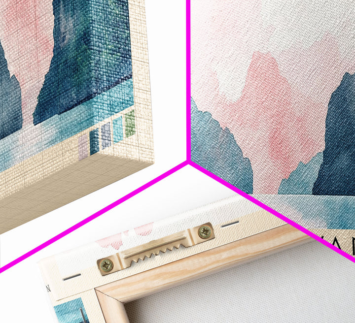 Palawan, Philippines Watercolor Print, Vacation Gift, Philippines Wall Art, Vacation Wall Art, Vacatation Memories, Beach Decor, Beach Or Lakehouse Art