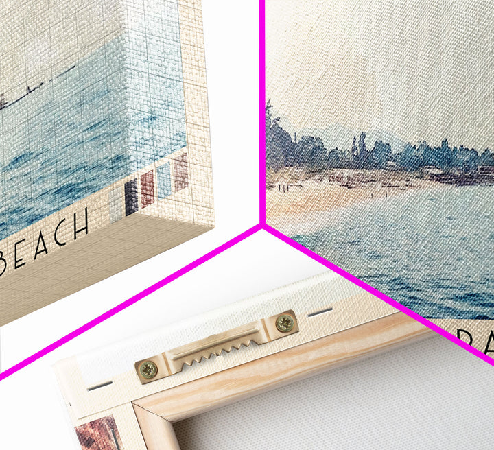 Pasir Tengkorak Beach, Malasyia Watercolor Print, Vacation Gift, Malasyia Wall Art, Vacation Wall Art, Vacatation Memories, Beach Decor, Beach Or Lakehouse Art