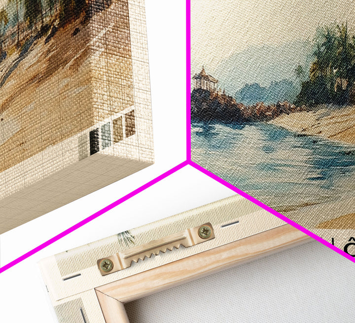 Phú Quốc, Vietnam Watercolor Print, Vacation Gift, Vietnam Wall Art, Vacation Wall Art, Vacatation Memories, Beach Decor, Beach Or Lakehouse Art