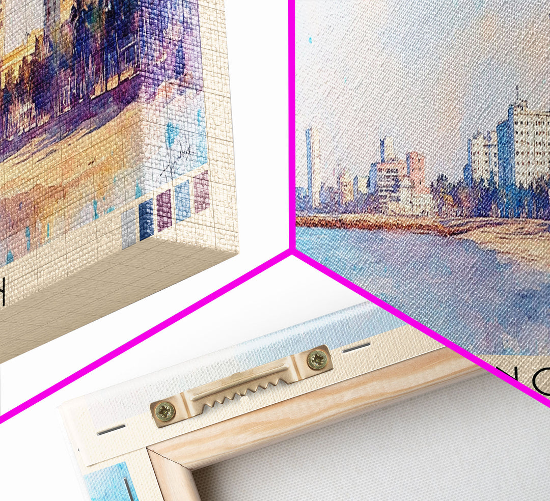 Playa Ancon, Cuba Watercolor Print, Vacation Gift, Cuba Wall Art, Beach Painting, Beach Decor, Beach Or Lakehouse Art