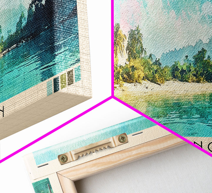 Playa Rincón, Dominican Republic Watercolor Print, Vacation Gift, Dominican Republic Wall Art, Vacation Wall Art, Vacatation Memories, Beach Decor, Beach Or Lakehouse Art