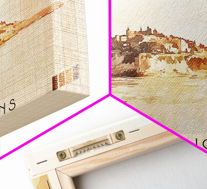 Port St. Johns, South Africa Watercolor Print, Vacation Gift, South Africa Wall Art, Beach Painting, Beach Decor, Beach Or Lakehouse Art