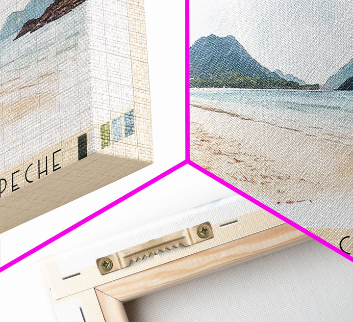 Praia Ilha do Campeche, Brazil Watercolor Print, Vacation Gift, Brazil Wall Art, Vacation Wall Art, Vacatation Memories, Beach Decor, Beach Or Lakehouse Art