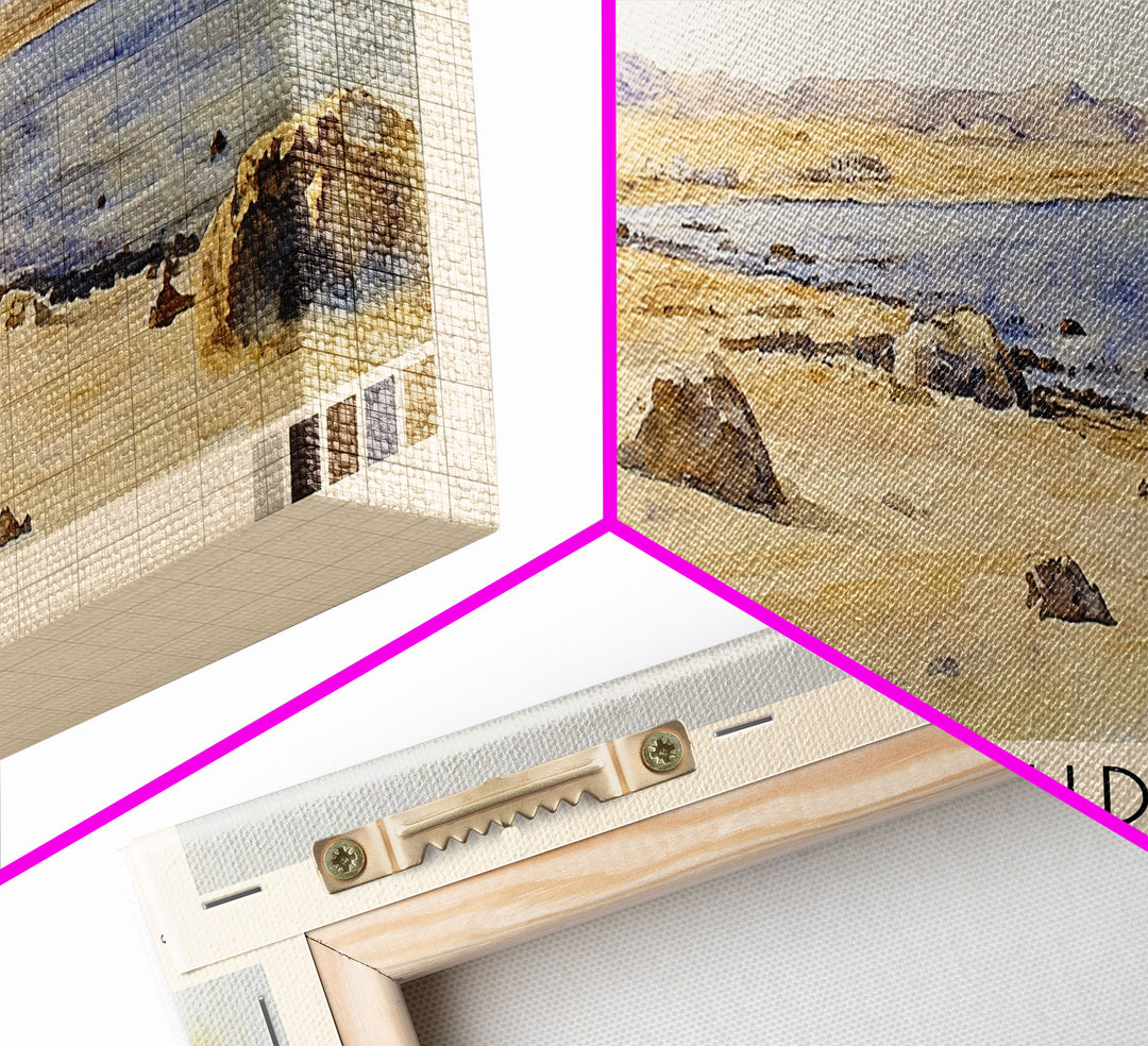 Ras Sudr, Egypt Watercolor Print, Vacation Gift, Egypt Wall Art, Vacation Wall Art, Vacatation Memories, Beach Decor, Beach Or Lakehouse Art