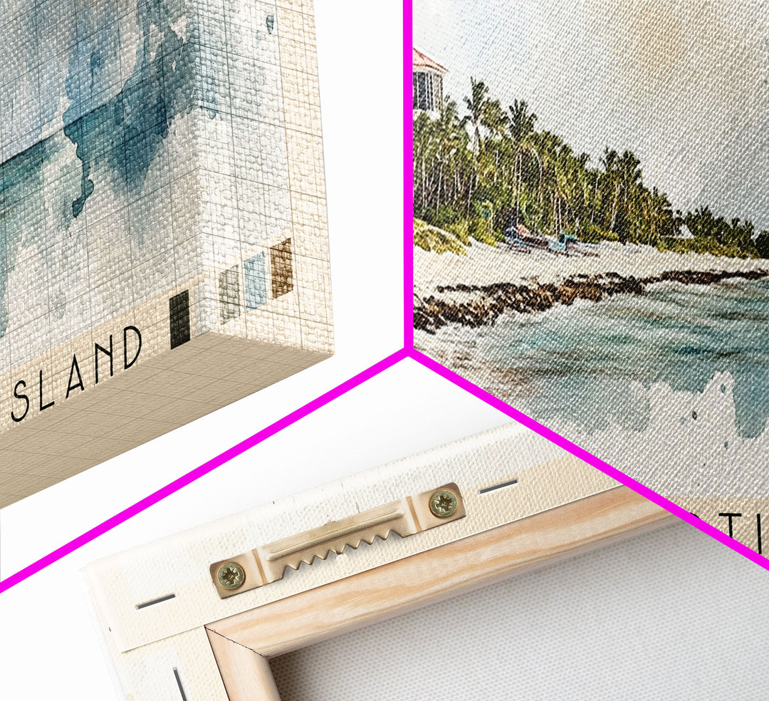 Sanibel and Captiva Island, Florida Watercolor Beach Print, Vacation Gift, Florida Wall Art, Beach Painting, Beach Decor, Beach Painting