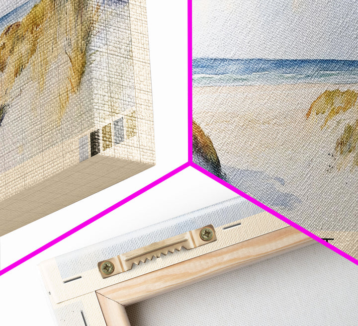 Sylt, Germany Watercolor Print, Vacation Gift, Germany Wall Art, Beach Painting, Beach Decor, Beach Or Lakehouse Art