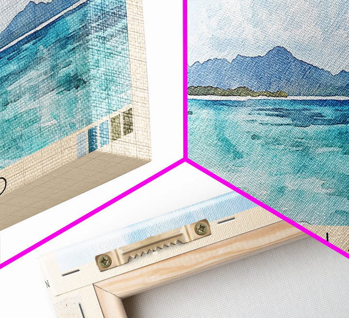 White Island, Philippines Watercolor Print, Vacation Gift, Philippines Wall Art, Vacation Wall Art, Vacatation Memories, Beach Decor, Beach Or Lakehouse Art