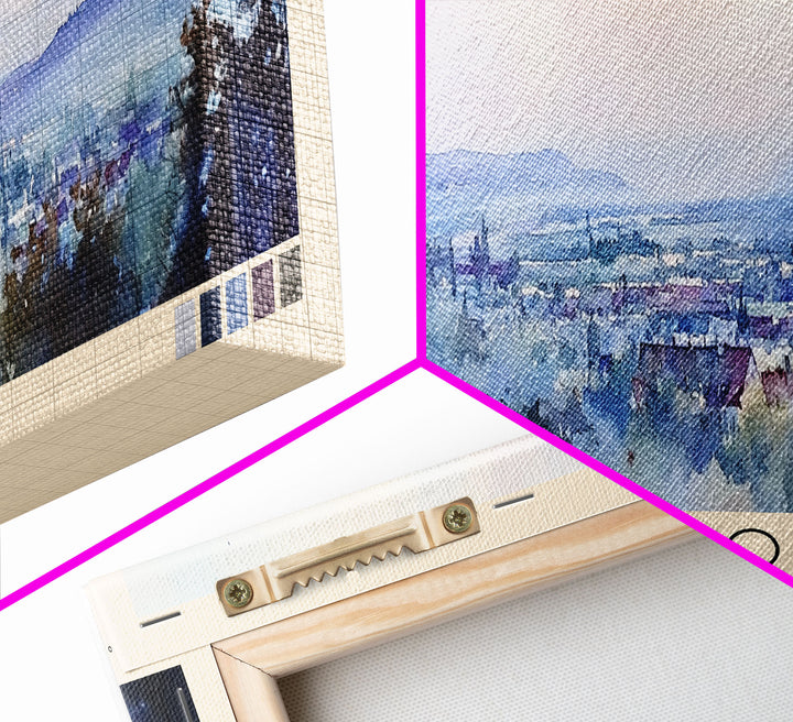 langeog, Germany Watercolor Print, Vacation Gift, Germany Wall Art, Vacation Wall Art, Vacatation Memories, Beach Decor, Beach Or Lakehouse Art