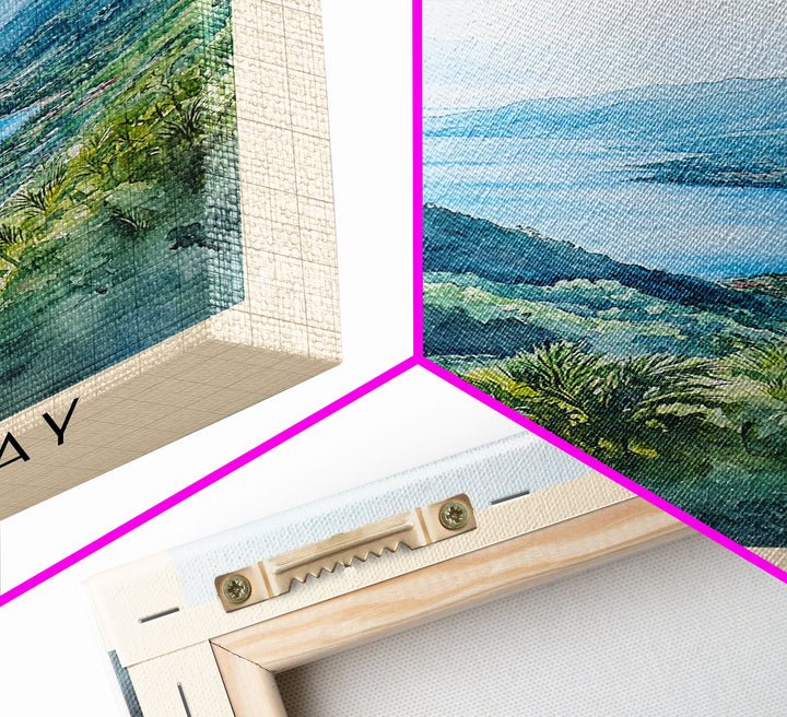Abaka Bay, Haiti Watercolor Print, Vacation Gift, Haiti Wall Art, Beach Painting, Beach Decor, Beach Or Lakehouse Art