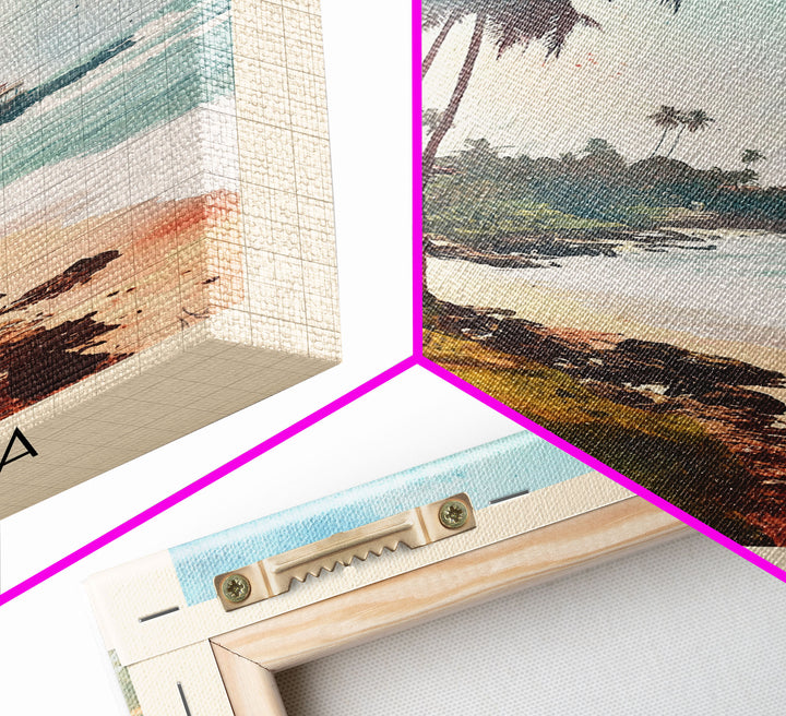 Bentota, Sri Lanka Watercolor Print, Vacation Gift, Sri Lanka Wall Art, Beach Painting, Beach Decor, Beach Or Lakehouse Art