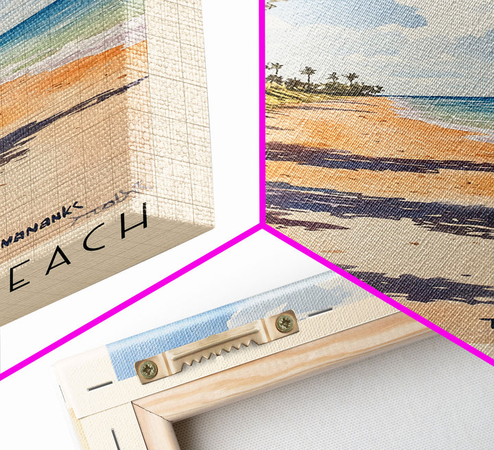 Bowman’s Beach, Florida Watercolor Print, Vacation Gift, Florida Wall Art, Vacation Wall Art, Vacatation Memories, Beach Decor, Beach Or Lakehouse Art