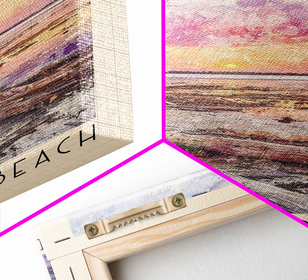 Driftwood Beach, Georgia Watercolor Print, Vacation Gift, Georgia Wall Art, Vacation Wall Art, Vacatation Memories, Beach Decor, Beach Or Lakehouse Art
