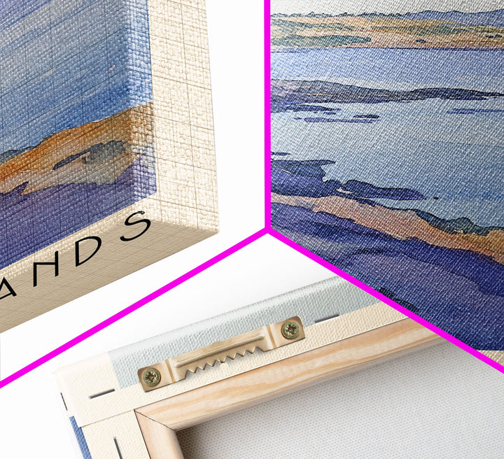 Frioul Islands, France Watercolor Print, Vacation Gift, France Wall Art, Vacation Wall Art, Vacatation Memories, Beach Decor, Beach Or Lakehouse Art