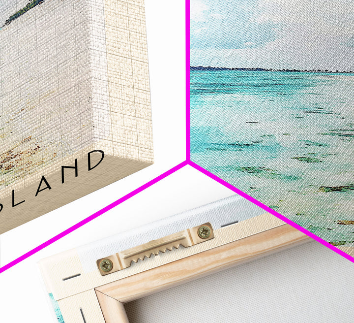 Hulhumale Island, Maldives Watercolor Print, Vacation Gift, Maldives Wall Art, Vacation Wall Art, Vacatation Memories, Beach Decor, Beach Or Lakehouse Art