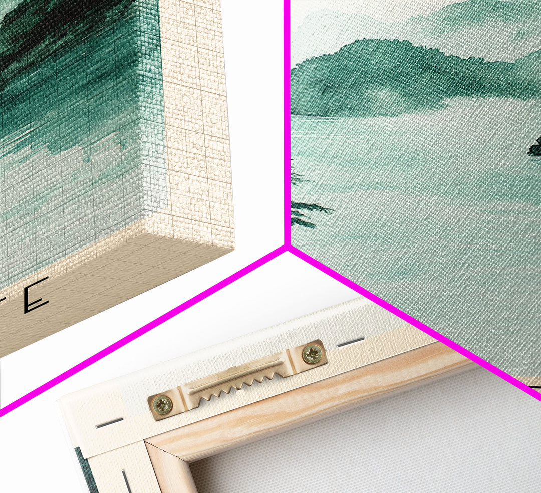 Iriomote, Japan Watercolor Print, Vacation Gift, Japan Wall Art, Vacation Wall Art, Vacatation Memories, Beach Decor, Beach Or Lakehouse Art