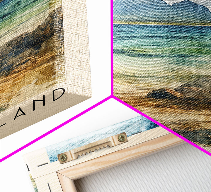 Isabela Island, Ecuador Watercolor Print, Vacation Gift, Ecuador Wall Art, Beach Painting, Beach Decor, Beach Or Lakehouse Art