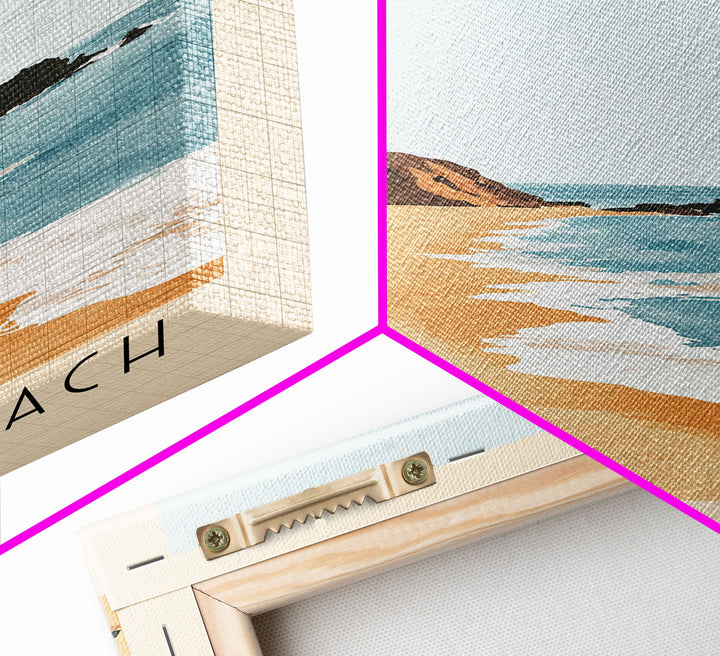Isshiki Beach, Japan Watercolor Print, Vacation Gift, Japan Wall Art, Vacation Wall Art, Vacatation Memories, Beach Decor, Beach Or Lakehouse Art