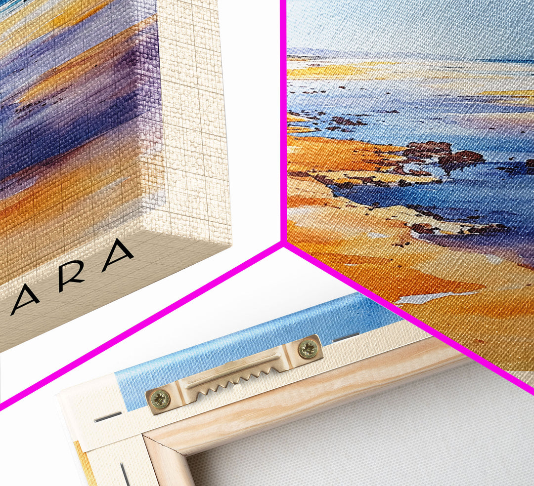 Jericoacoara, Brazil Watercolor Print, Vacation Gift, Brazil Wall Art, Vacation Wall Art, Vacatation Memories, Beach Decor, Beach Or Lakehouse Art