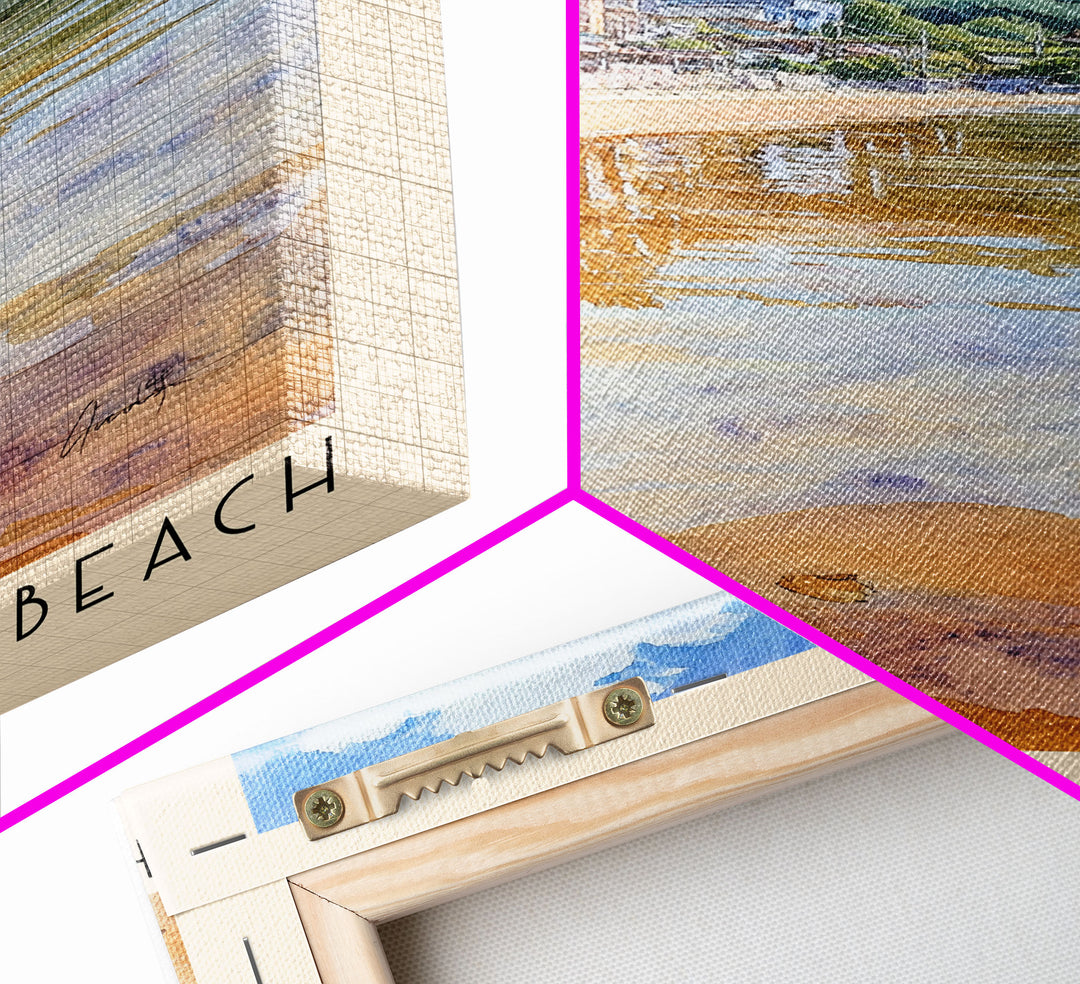 Katsurahama Beach, Japan Watercolor Print, Vacation Gift, Japan Wall Art, Vacation Wall Art, Vacatation Memories, Beach Decor, Beach Or Lakehouse Art