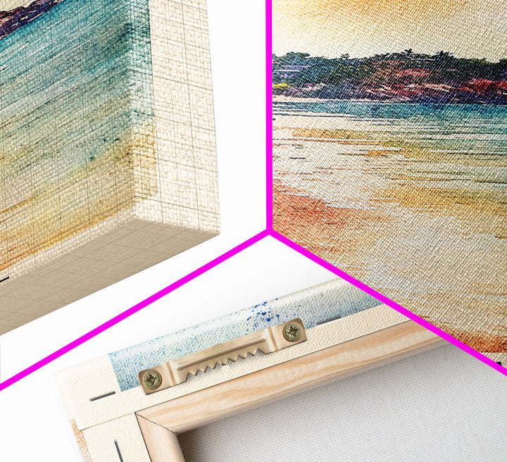 Ko Kut, Thailand Watercolor Print, Vacation Gift, Thailand Wall Art, Beach Painting, Beach Decor, Beach Or Lakehouse Art