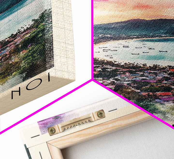Koh Chang Noi, Thailand Watercolor Print, Vacation Gift, Thailand Wall Art, Beach Painting, Beach Decor, Beach Or Lakehouse Art