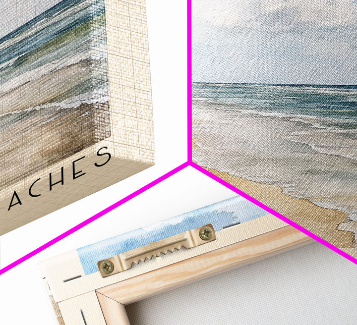 Little Corn beaches, Nicaragua Watercolor Print, Vacation Gift, Nicaragua Wall Art, Beach Painting, Beach Decor, Beach Or Lakehouse Art