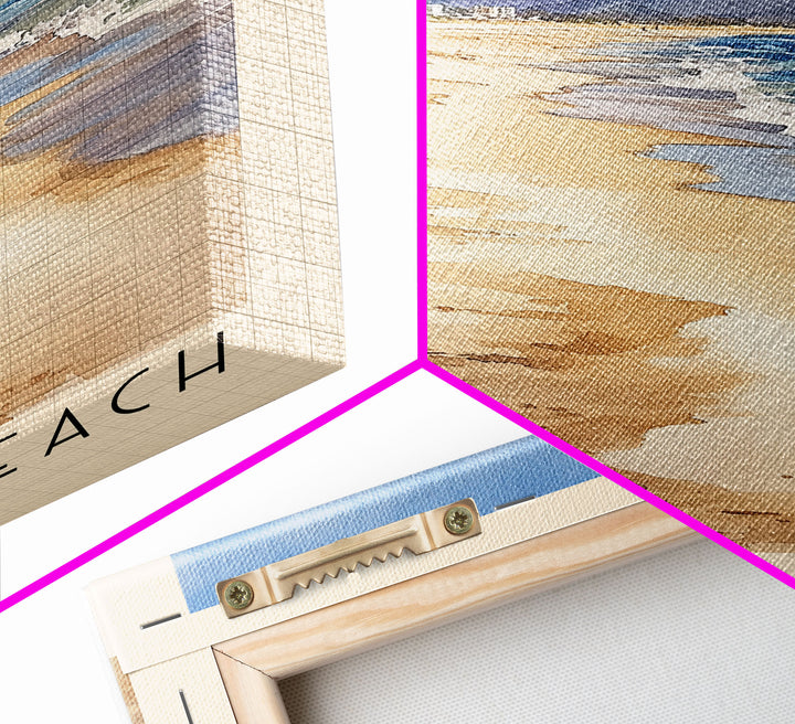 Lover’s Beach, Mexico Watercolor Print, Vacation Gift, Mexico Wall Art, Beach Painting, Beach Decor, Beach Or Lakehouse Art