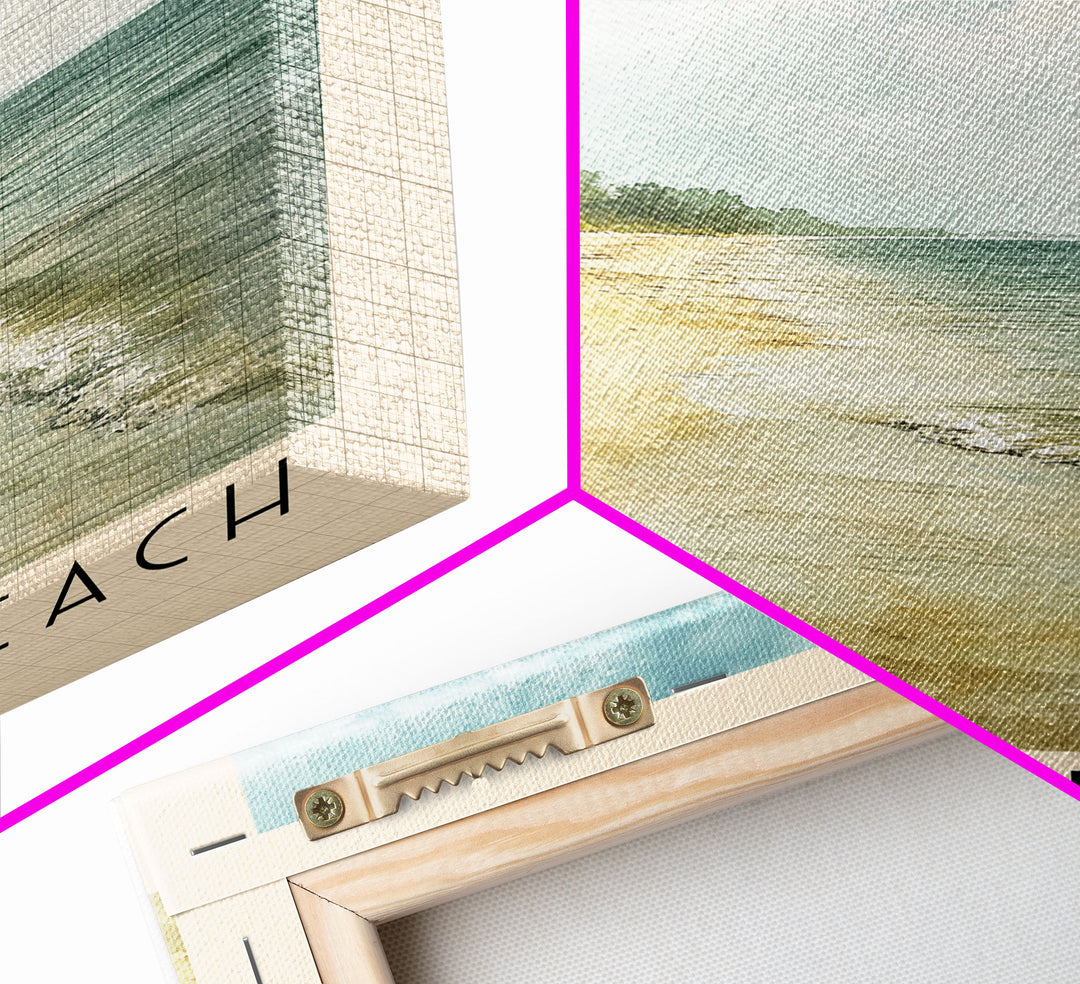 Minicoy Beach, India Watercolor Print, Vacation Gift, India Wall Art, Vacation Wall Art, Vacatation Memories, Beach Decor, Beach Or Lakehouse Art