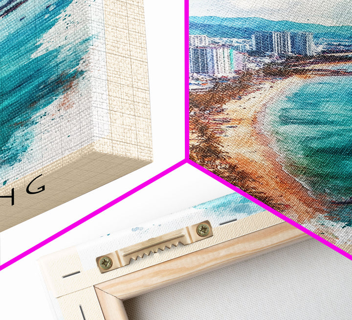 Nha Trang, Vietnam Watercolor Print, Vacation Gift, Vietnam Wall Art, Vacation Wall Art, Vacatation Memories, Beach Decor, Beach Or Lakehouse Art