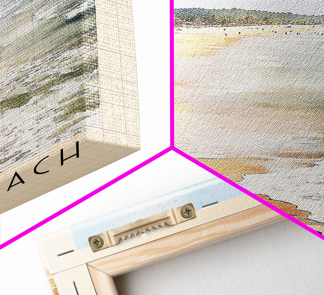 Patnem Beach, Goa, India Watercolor Print, Vacation Gift, Goa, India Wall Art, Vacation Wall Art, Vacatation Memories, Beach Decor, Beach Or Lakehouse Art