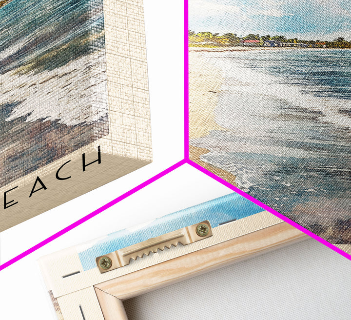 Placencia Beach, Belize Watercolor Print, Vacation Gift, Belize Wall Art, Vacation Wall Art, Vacatation Memories, Beach Decor, Beach Or Lakehouse Art