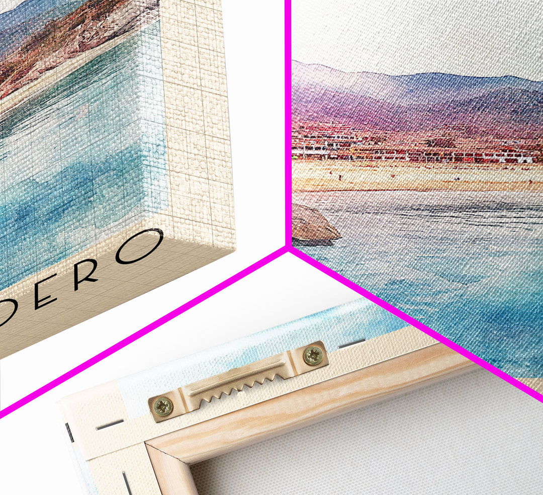 Playa Rodadero, Colombia Watercolor Print, Vacation Gift, Colombia Wall Art, Beach Painting, Beach Decor, Beach Or Lakehouse Art