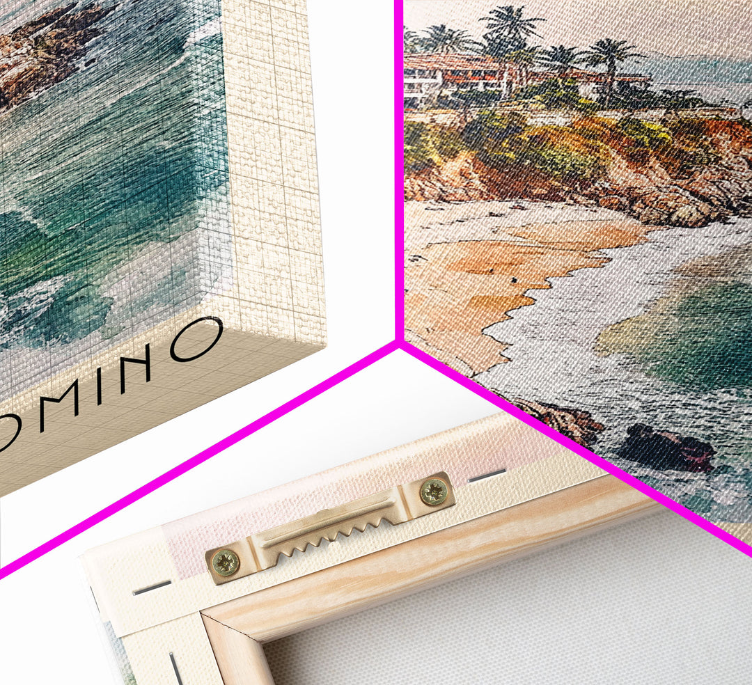 Playas de Palomino, Colombia Watercolor Print, Vacation Gift, Colombia Wall Art, Beach Painting, Beach Decor, Beach Or Lakehouse Art