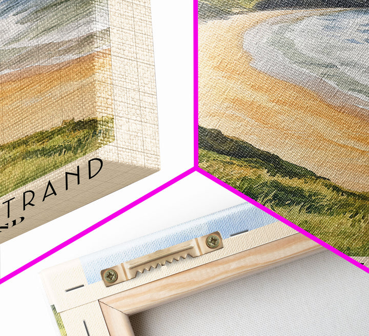 Portstewart Strand, Northern Ireland Watercolor Beach Print, Vacation Gift, Northern Ireland Wall Art, Beach Painting, Beach Decor, Beach Painting