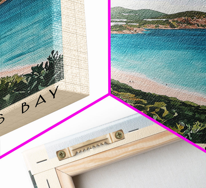 Rendezvous Bay, Anguila Watercolor Print, Vacation Gift, Anguila Wall Art, Beach Painting, Beach Decor, Beach Or Lakehouse Art