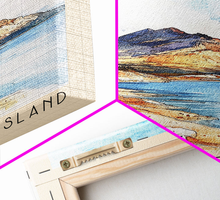 Revillagigedo Island, Alaska Watercolor Print, Vacation Gift, Alaska Wall Art, Vacation Wall Art, Vacatation Memories, Beach Decor, Beach Or Lakehouse Art
