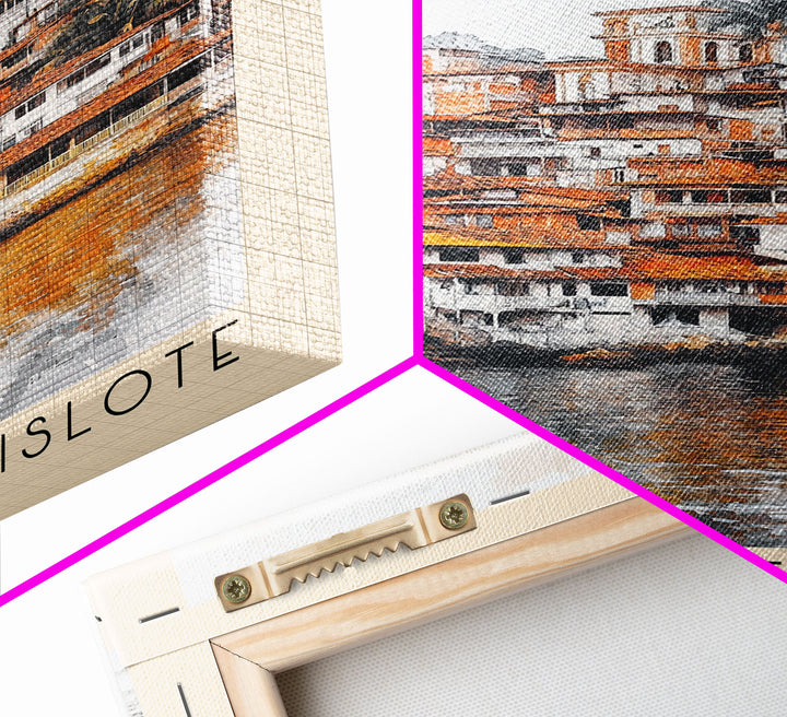 Santa Cruz del Islote, Colombia Watercolor Print, Vacation Gift, Colombia Wall Art, Vacation Wall Art, Vacatation Memories, Beach Decor, Beach Or Lakehouse Art