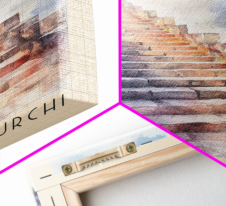 Scala dei Turchi, Italy Watercolor Print, Vacation Gift, Italy Wall Art, Vacation Wall Art, Vacatation Memories, Beach Decor, Beach Or Lakehouse Art
